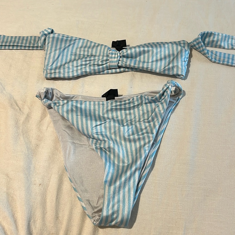 Pacsun strapless bikini